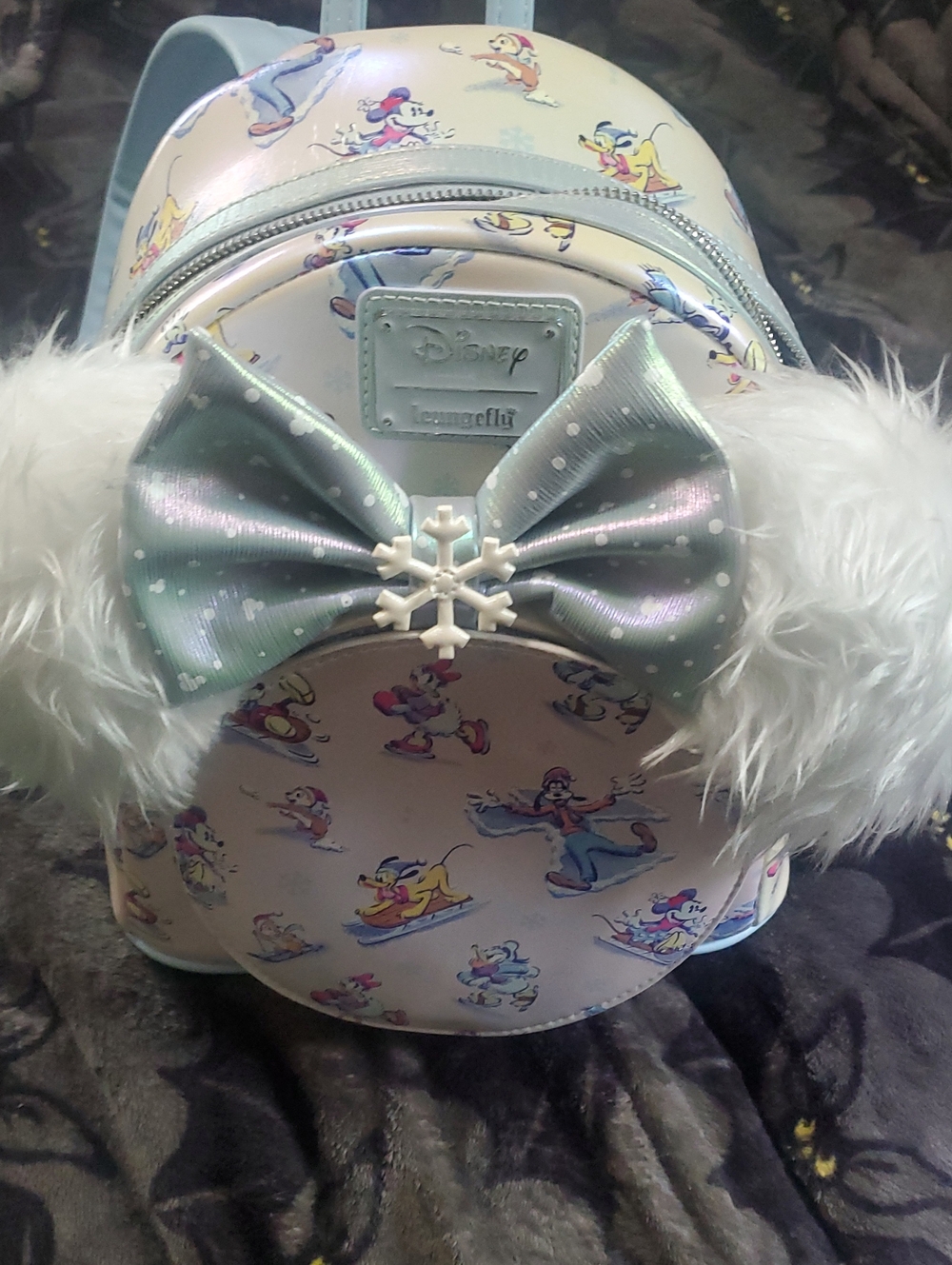 Loungefly Disney Mickey and Friends Winter Wonderland Backpack